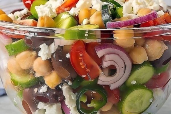 Greek-Inspired Chickpea Salad